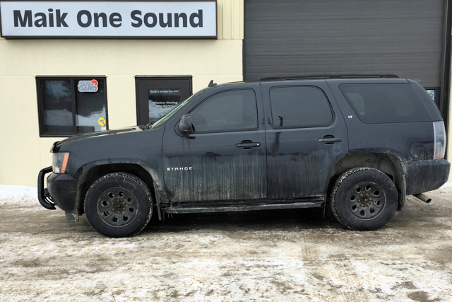 2007 CHEVROLET TAHOE with professional window tint in North Bay